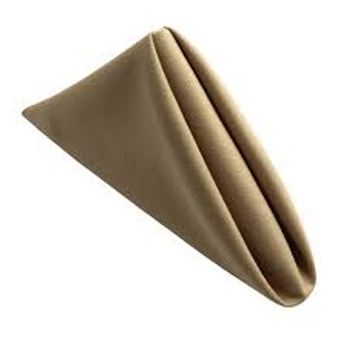 Oxford 2-Ply Sandalwood Napkin  20" x 20", 1 Dozen